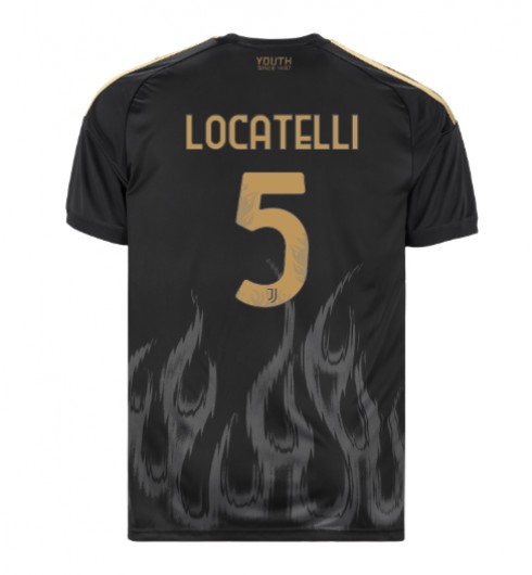 Juventus Manuel Locatelli #5 Alternativní Dres 2026-27 Krátký Rukáv Juventus Manuel Locatelli #5 Alternativní Dres 2026-27 Krátký Rukáv